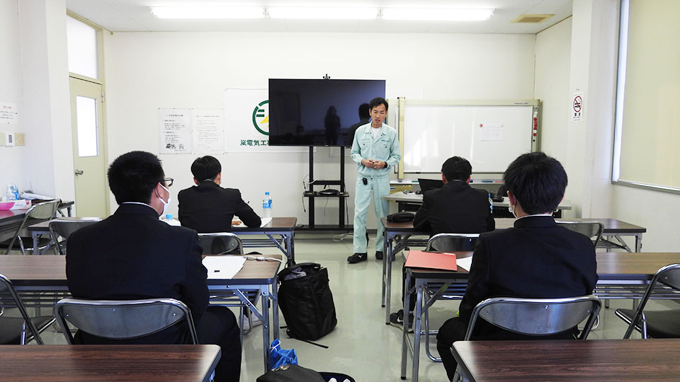 未来の技術者を育む取り組み 平工業高校インターンシップ実施