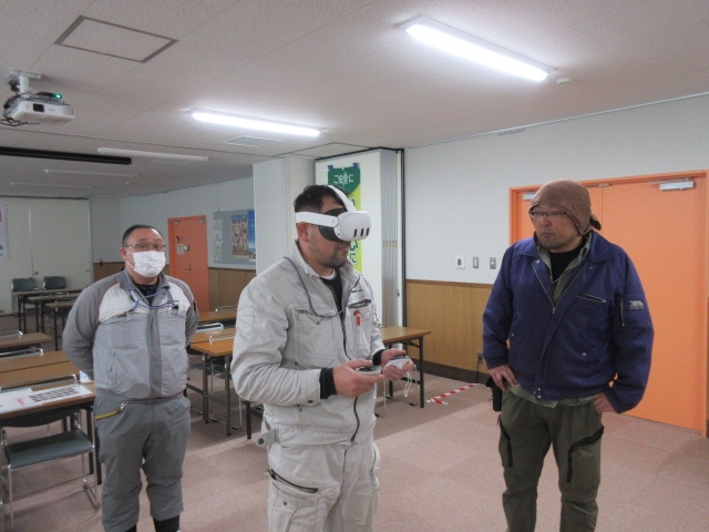 VR安全体感教育を実施しました