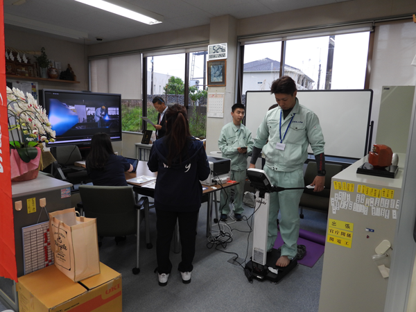 今年も体成分測定を実施しました！
